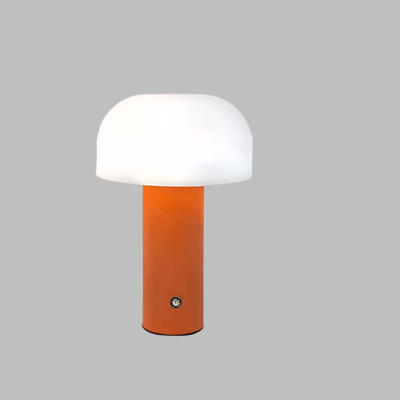 Designová stolní lampa Houbový styl