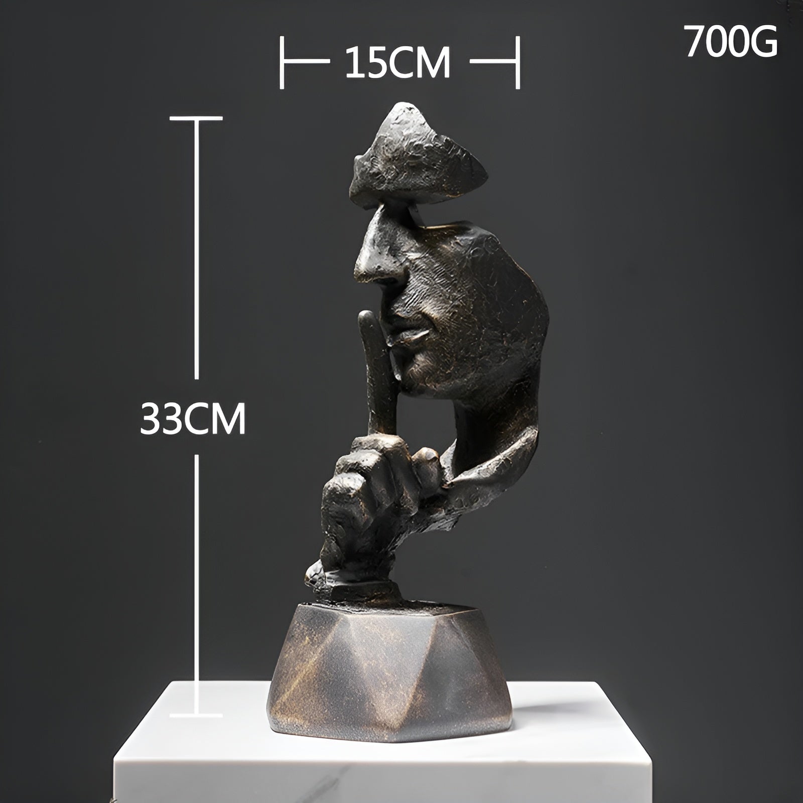 FaceArt | Abstraktní socha obličeje