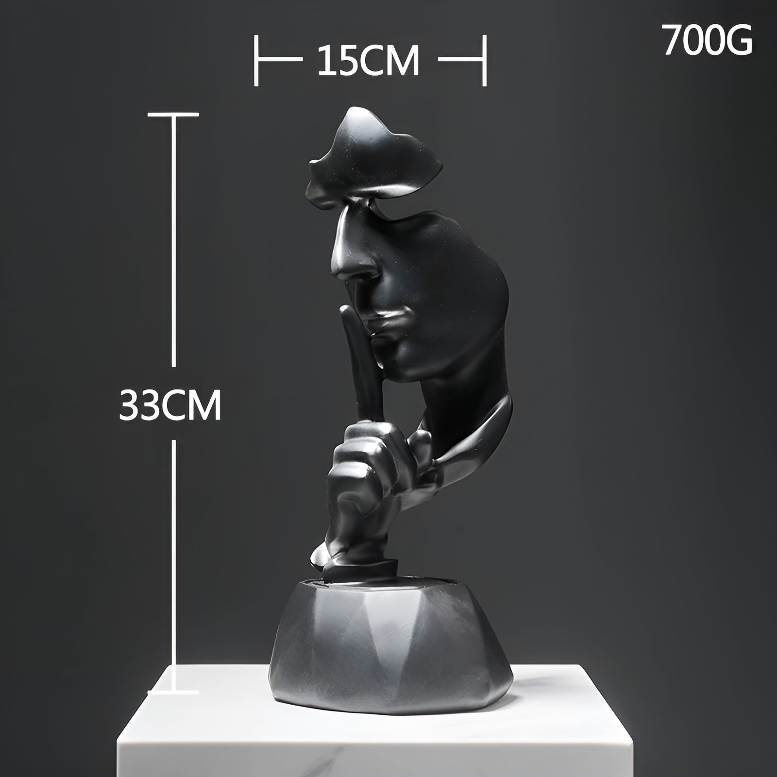 FaceArt | Abstraktní socha obličeje