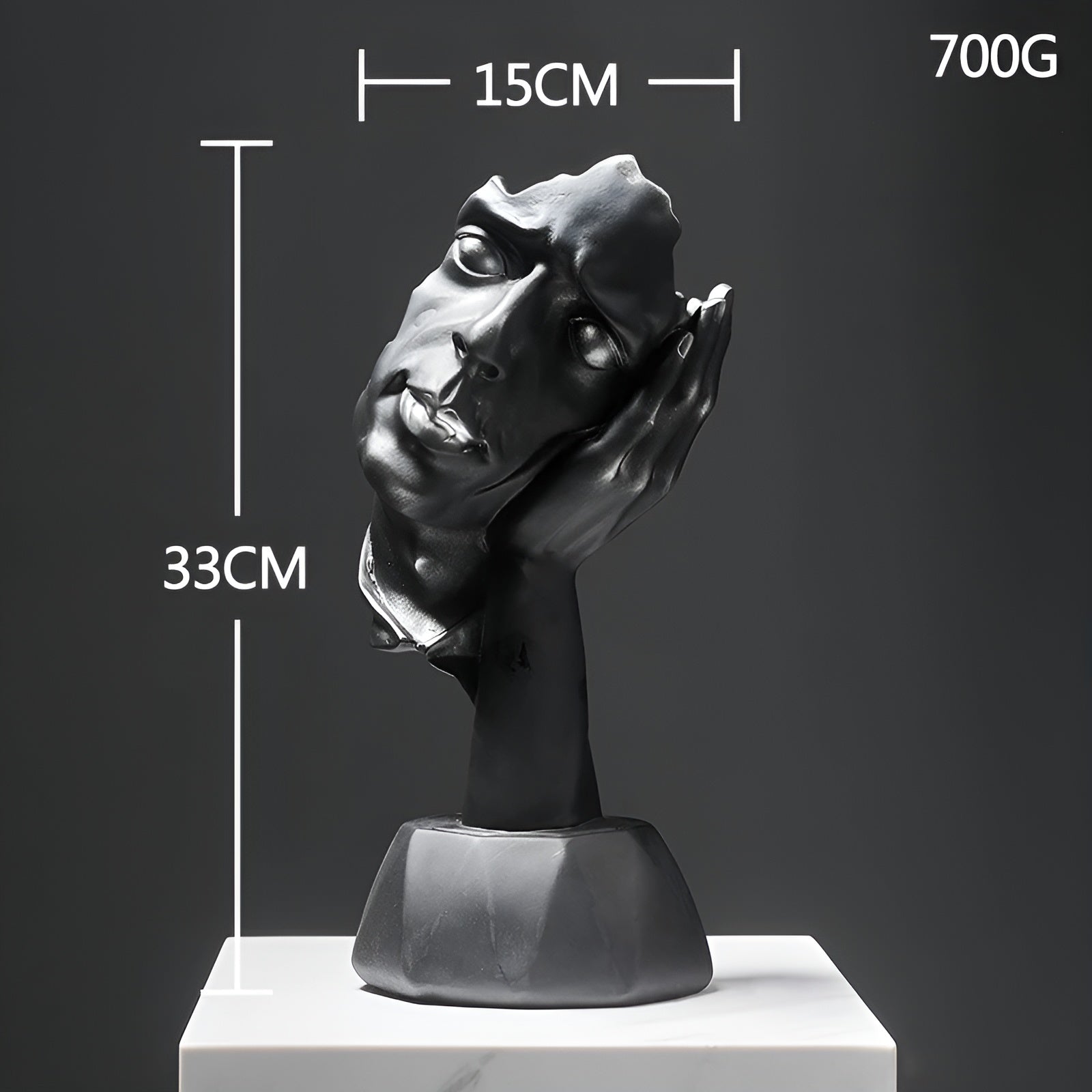 FaceArt | Abstraktní socha obličeje