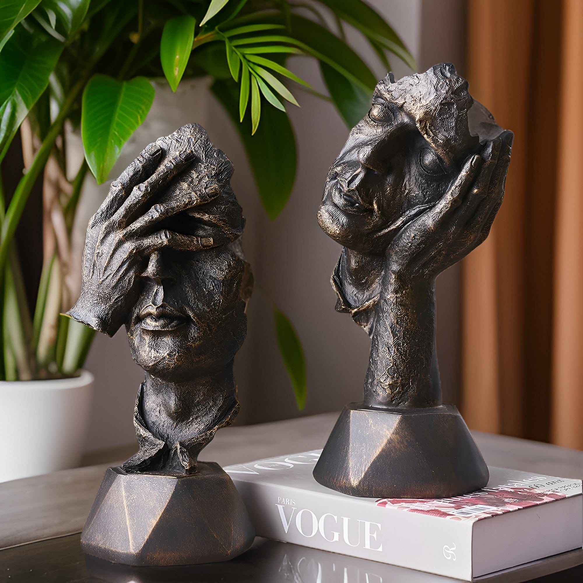 FaceArt | Abstraktní socha obličeje