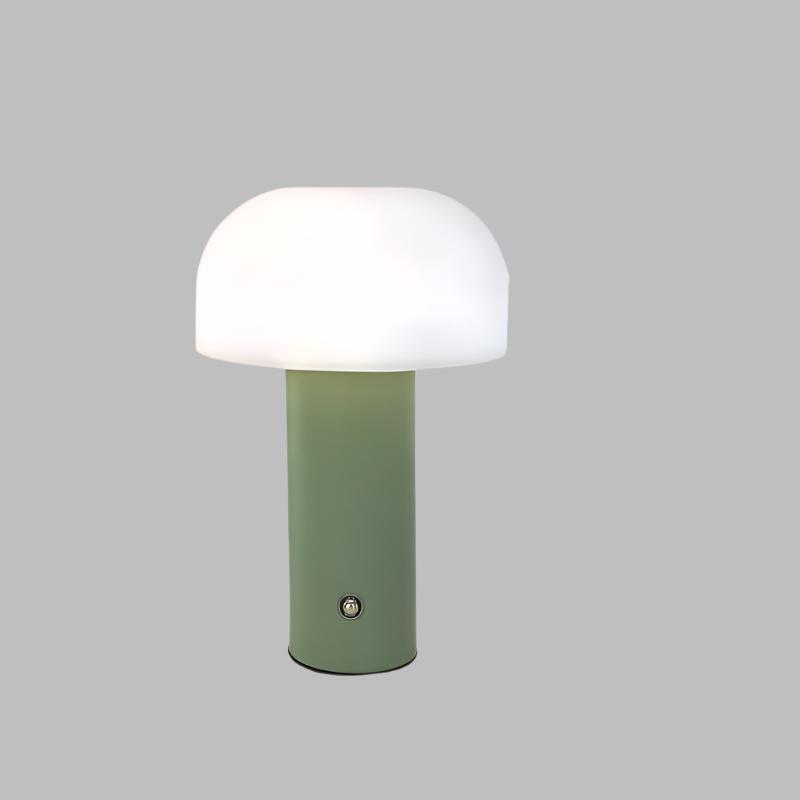 Designová stolní lampa Houbový styl