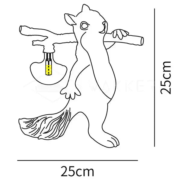 Stolní Lampa Veverka