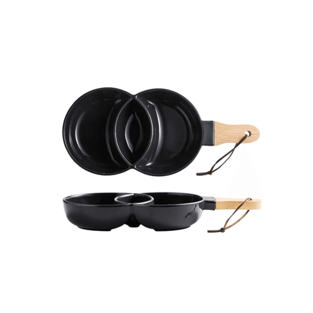 Venn keramický talíř na občerstvení