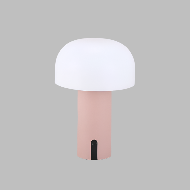 Designová stolní lampa Houbový styl