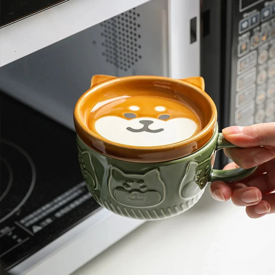 Керамична чаша с животинче