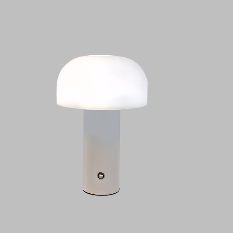 Designová stolní lampa Houbový styl